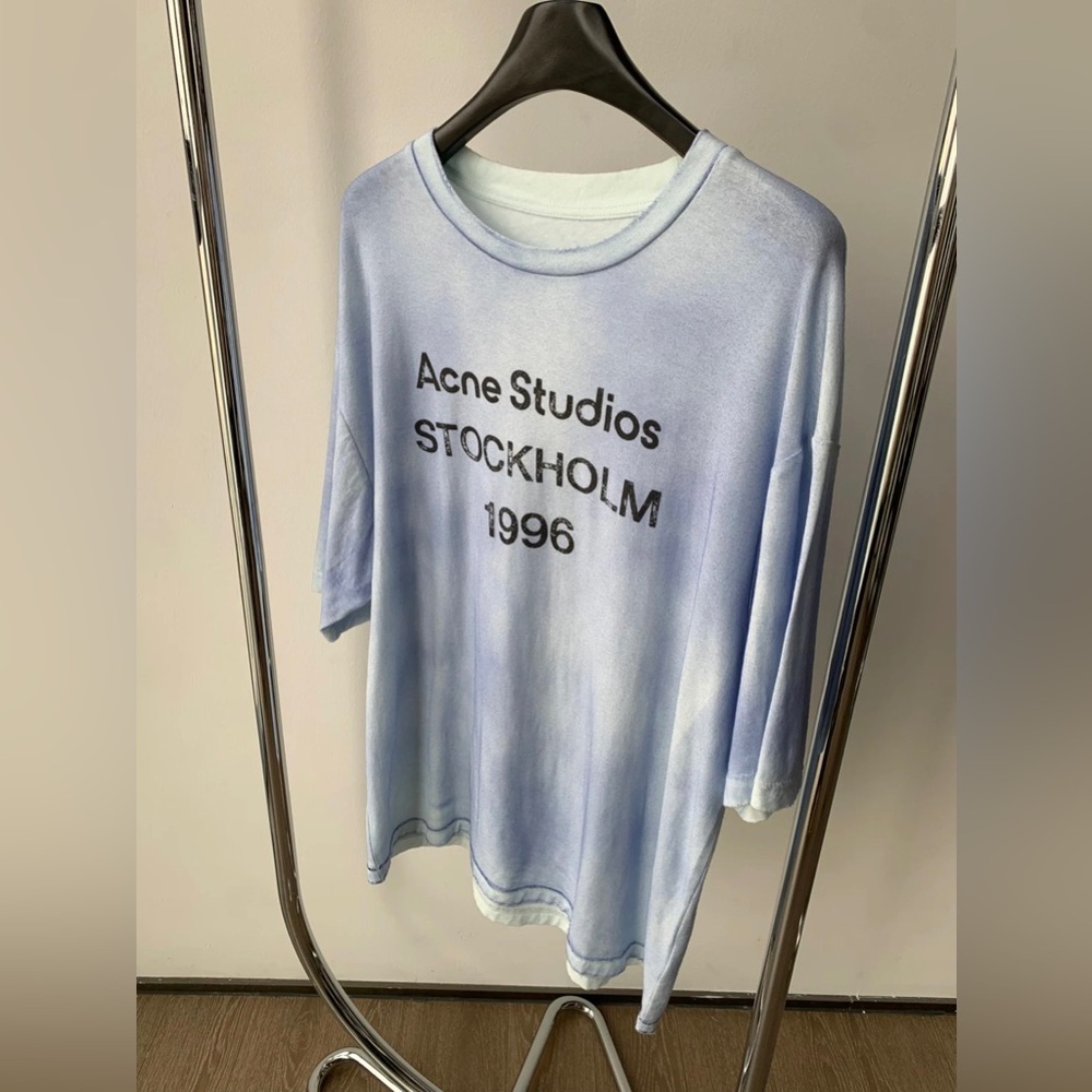 Acne Studios Blue Blending RELAXED FIT T-Shirt｜L